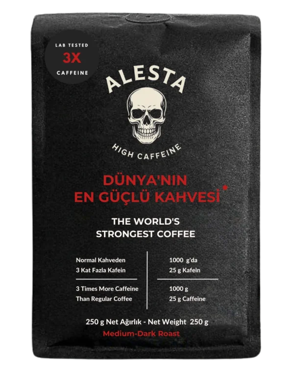 Dünya`nın En Güçlü Kahvesi – Alesta Coffee Yüksek Kafeinli Kahve