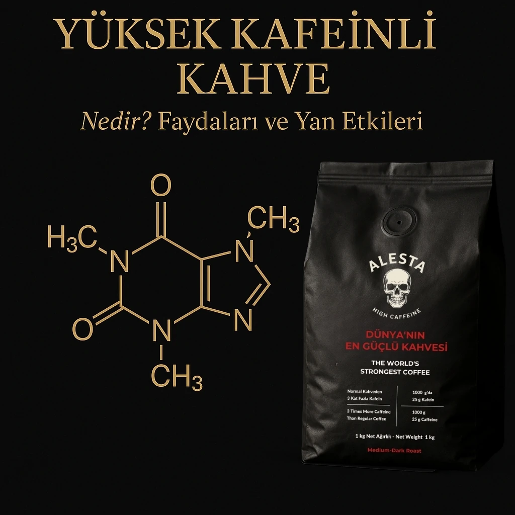 Yüksek Kafeinli Kahve Nedir? Faydaları ve Zararları.