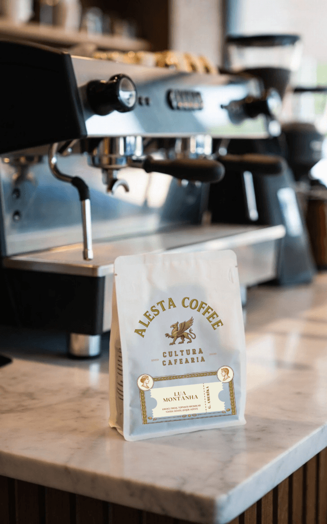 Lua Montanha Espresso Blend medium roast çekirdek kahve toplu sipariş ambalajı