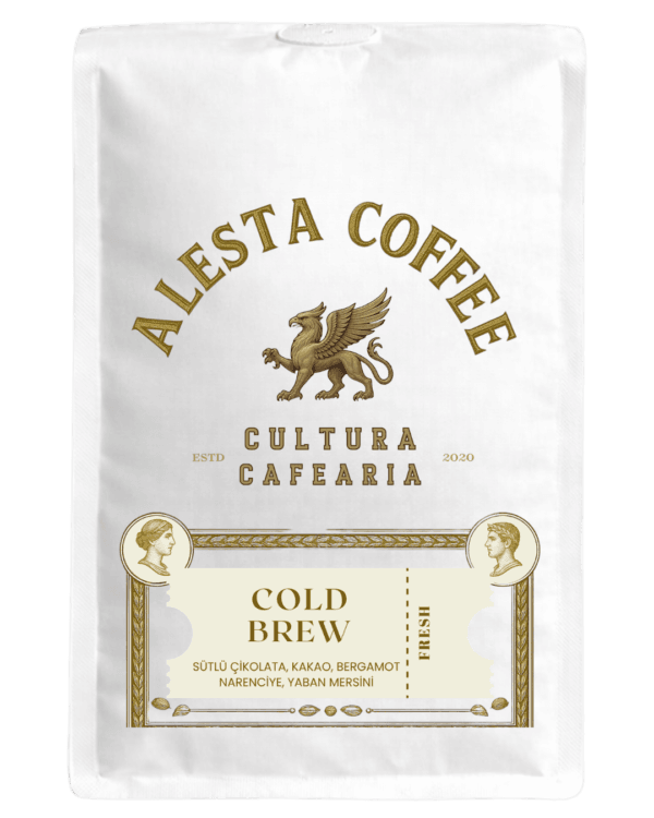 Alesta cold brew kahve çekirdeği paketi