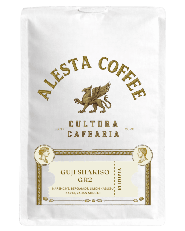 Alesta Etiyopya Guji Shakiso GR2 filtre kahve paketi