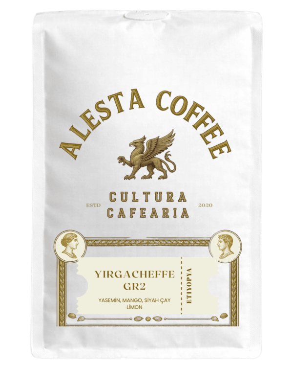 Alesta Etiyopya Yirgacheffe GR2 filtre kahve paketi